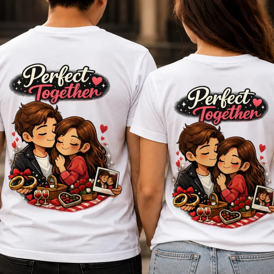 Perfect Together Couple Matching T-Shirts