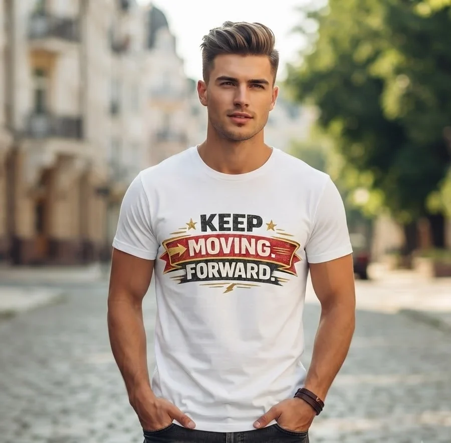 Keep Moving Forward Graphic T-Shirt