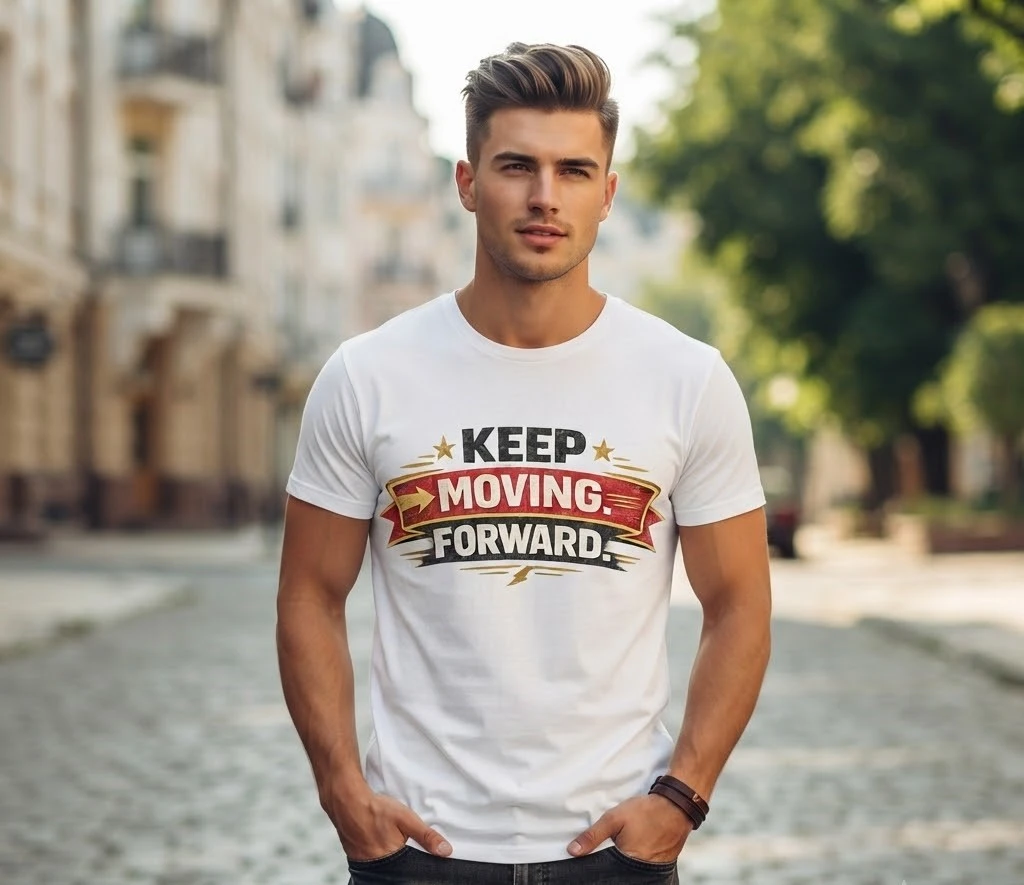 Keep Moving Forward Graphic T-Shirt