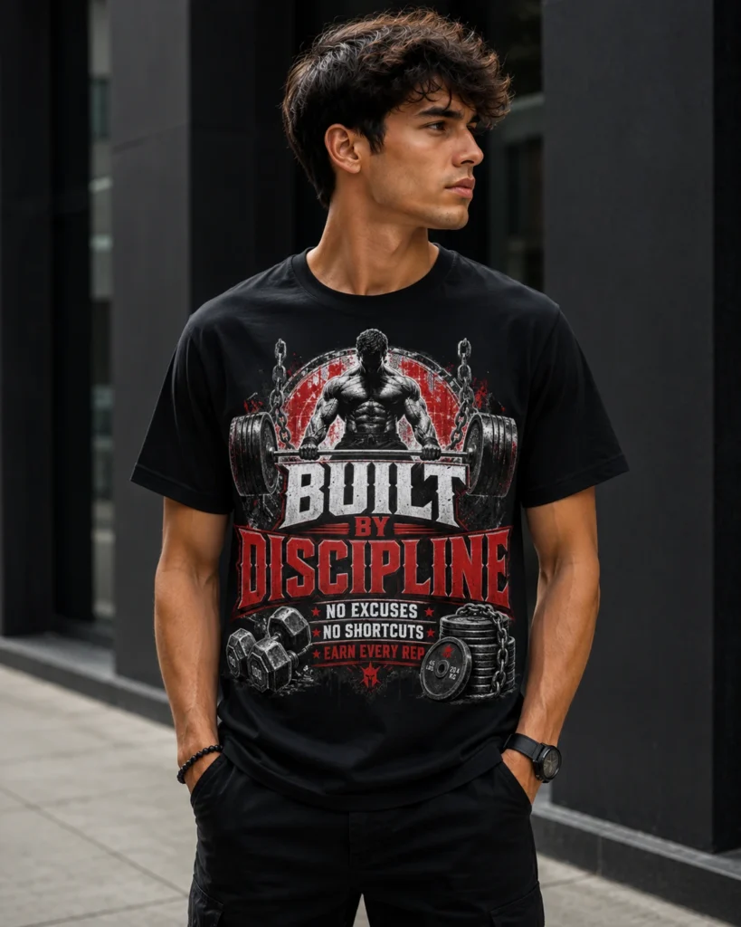 Gym Graphic T-Shirt for Men