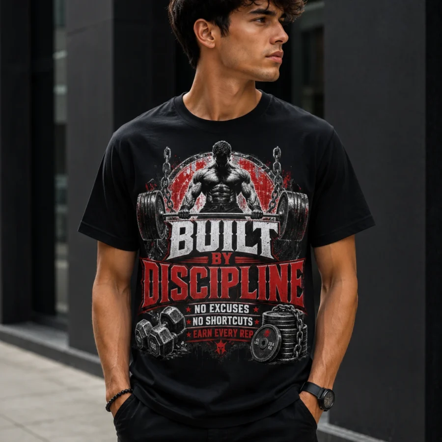 Gym Graphic T-Shirt for Men