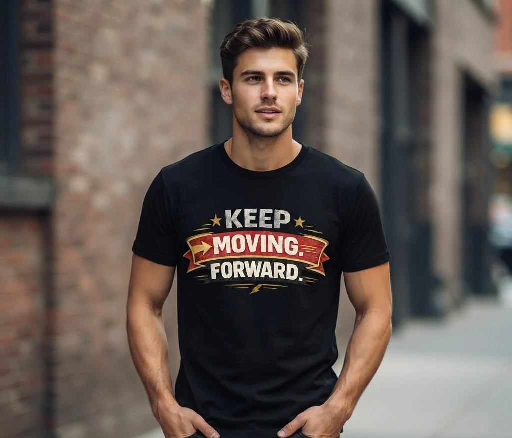 Keep Moving Forward Graphic T-Shirt