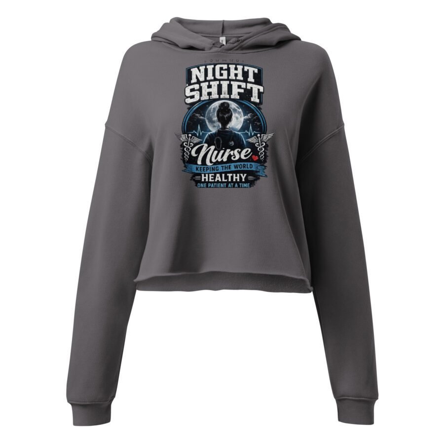 Night Shift Nurse Graphic Hoodie for Women